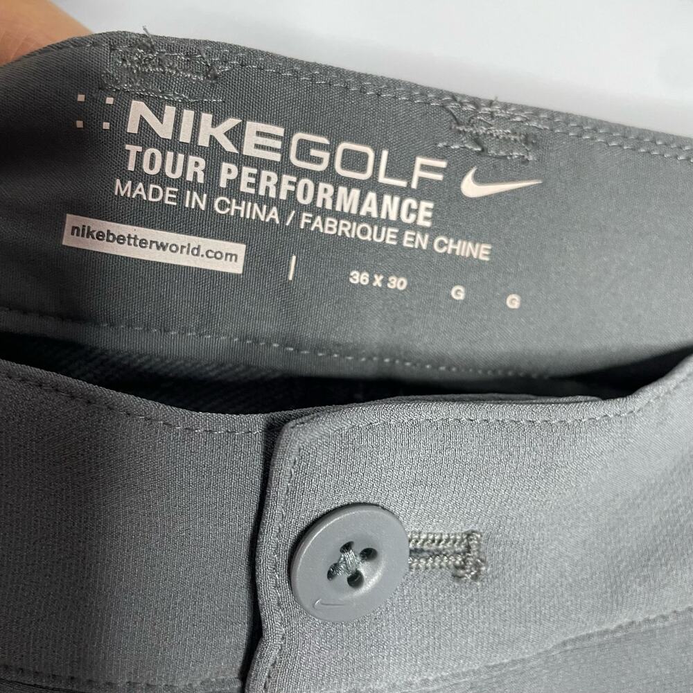 Nike Golf Tour Dri Fit Performance Golf Pant  Polyester Spandex Men's 36x30 - Picture 6 of 7